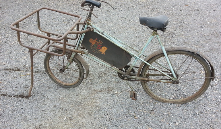 Old trade bike before its repaint